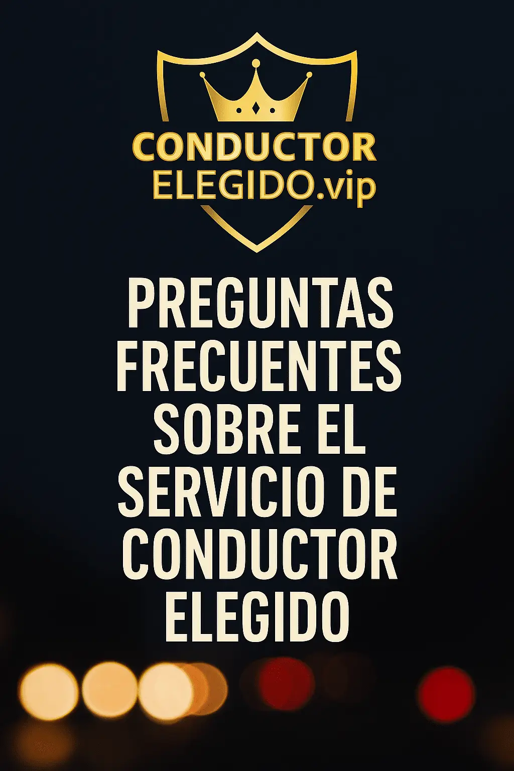 Preguntas frecuentes avanzadas sobre el servicio de Conductor Elegido