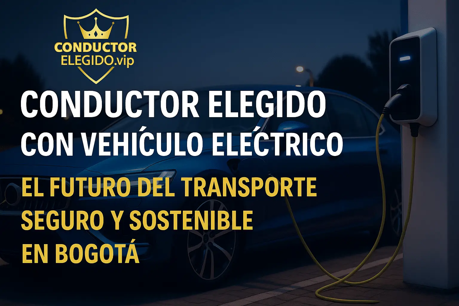Conductor elegido para vehiculo eléctrico