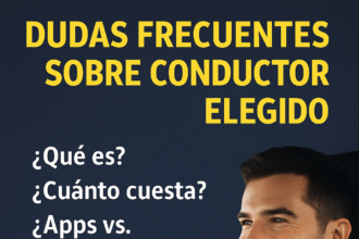 Lo que todos buscan sobre Conductor Elegido precios, seguridad y diferencias frente a apps